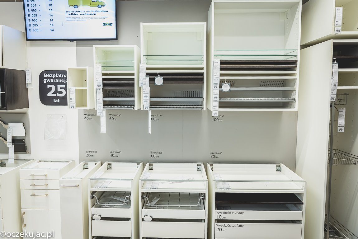 szafki modułowe do kuchni IKEA