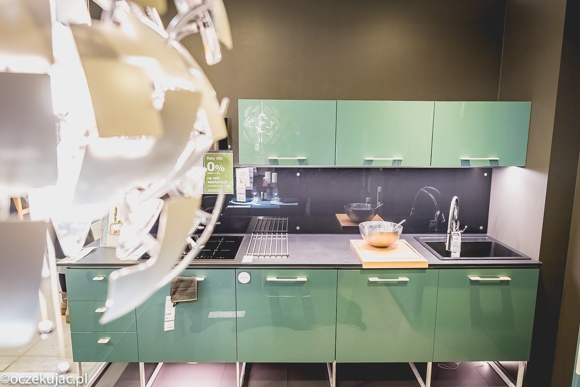 kuchnia w stylu nowoczesnym IKEA