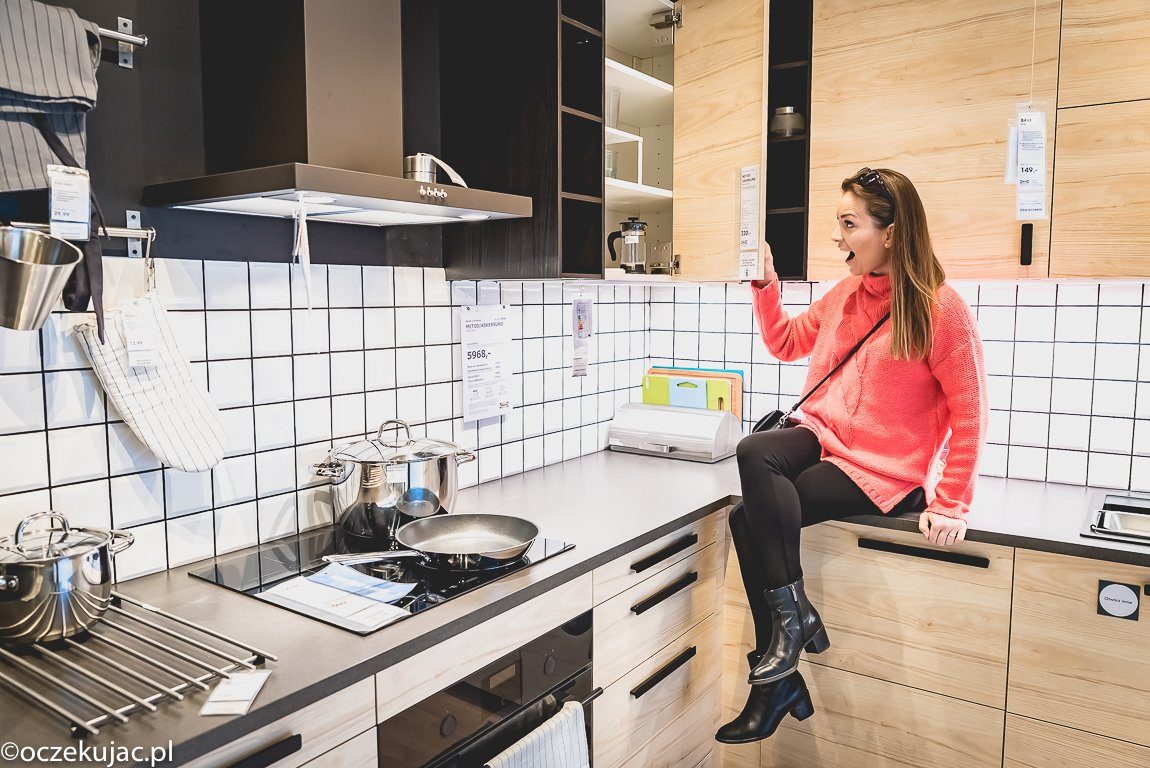 kuchnia w stylu nowoczesnym IKEA