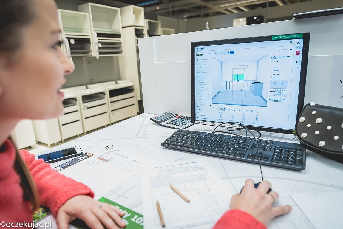 projekt kuchni w IKEI